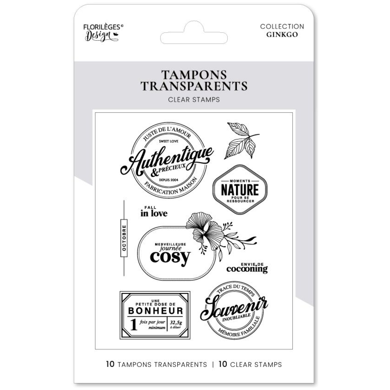 Tampons Clear Polymère Transparents - Format 5.5 X 7.5 Cm, Pour Scrapbooking, Carterie, Loisirs Créatifs