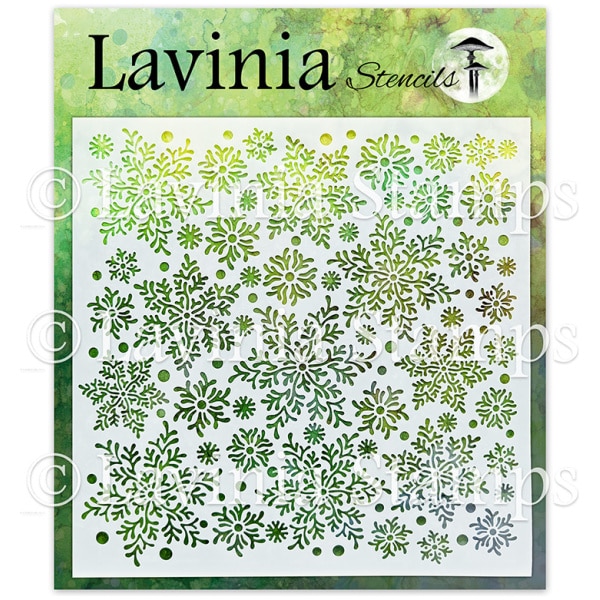 Lavinia Stamps - Pochoir SNOWFLAKES - ST047