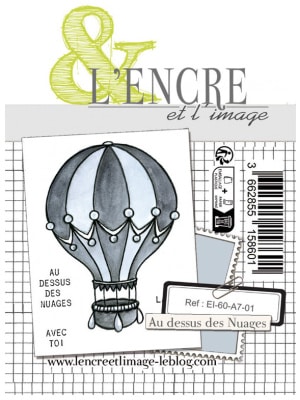 L’Encre et l’Image – Tampons Clear AU-DESSUS DES NUAGES