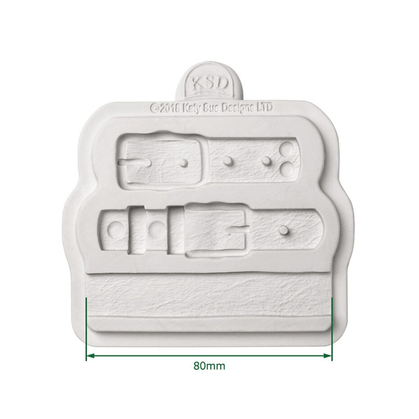 Cosmic Shimmer - Moule en silicone BELT STRAPS - Katy Sue – Image 2