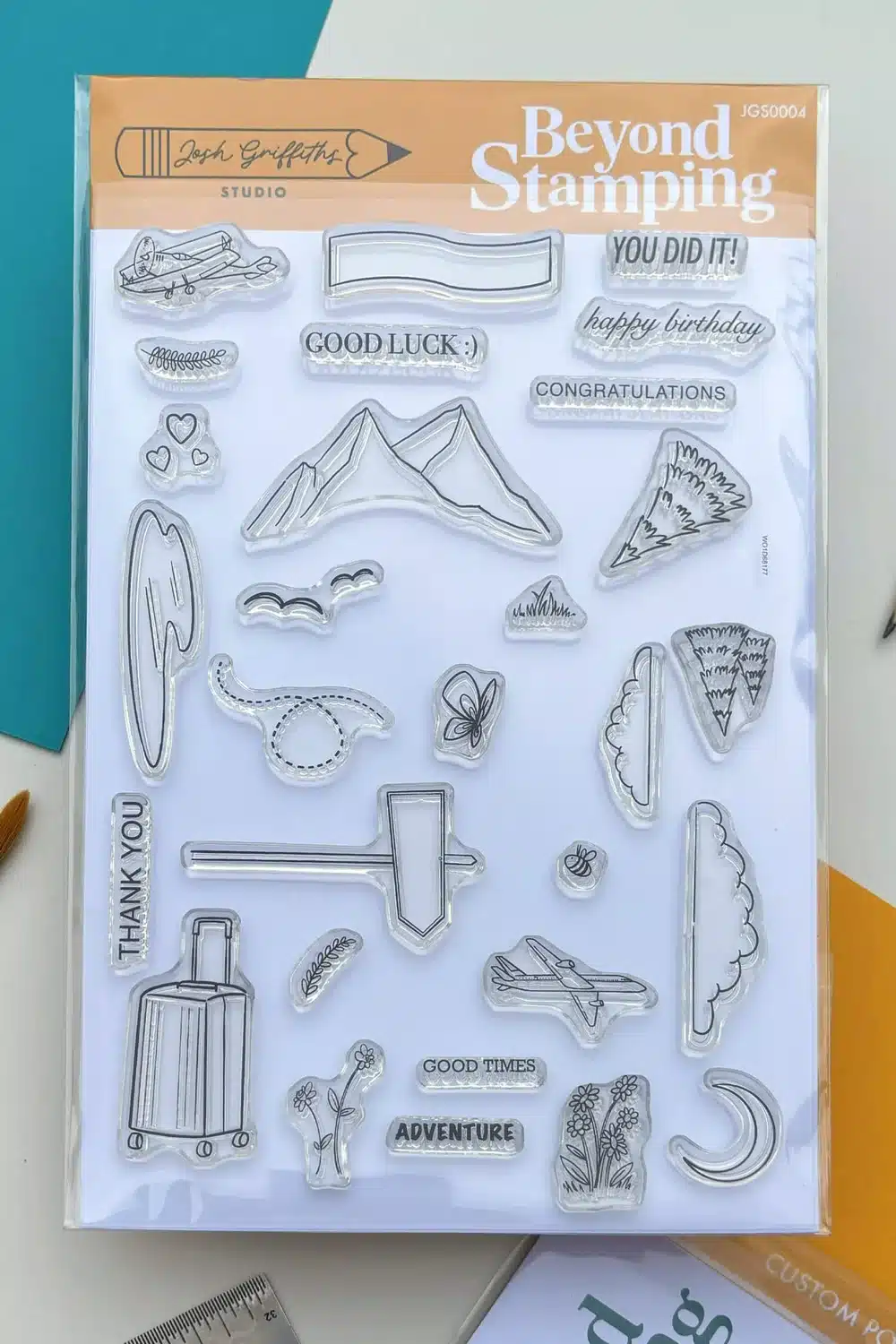 Josh Griffiths Studio - Beyond Stamping - Tampons clear OUTSIDE ELEMENTS
