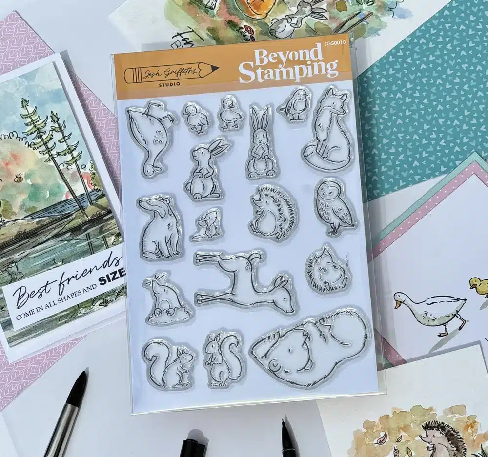 Josh Griffiths Studio - Beyond Stamping - Tampons clear STORYBOOK ANIMALS