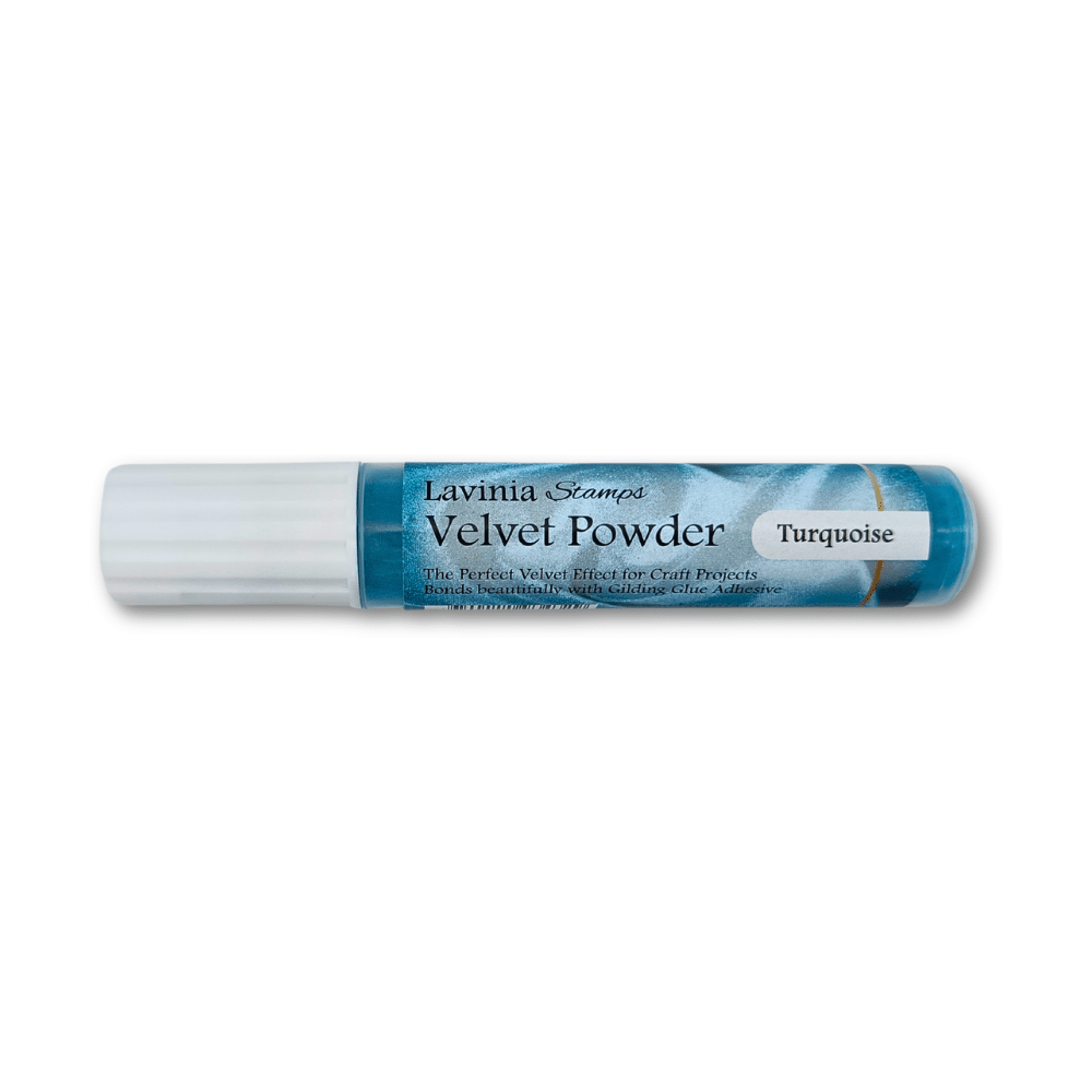 LAVINIA STAMPS - Poudre velours VELVET POWDER - TURQUOISE