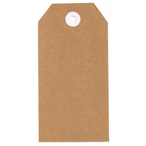 Lot de 25 tags Kraft - Le scrap de Marianne